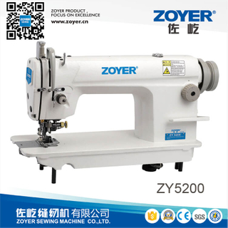 ZY5200 zoyer high speed lockstitch industrial sewing machine with side cutter