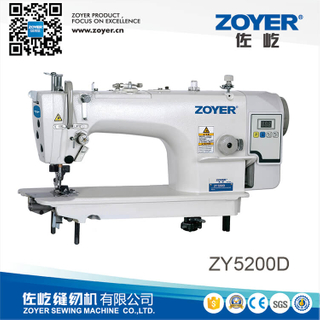 ZY5200D zoyer direct drive high speed lockstitch industrial sewing machine with side cutter