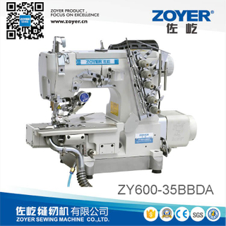 ZY600-35BBDA Zoyer small flat bed auto trimmer interlock with left sider cutter