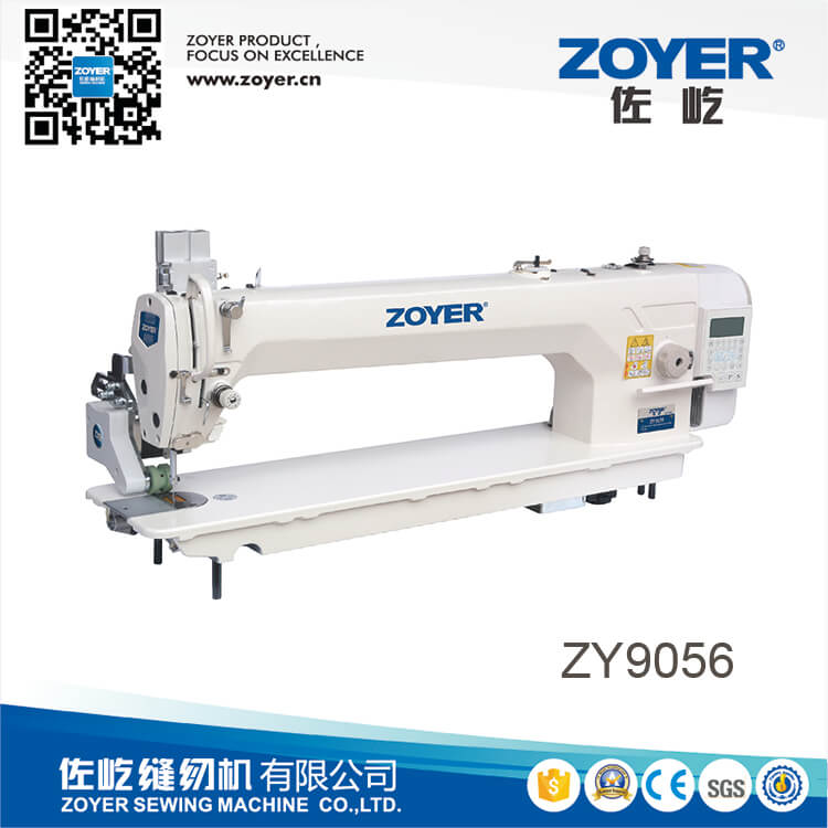 ZY9056-D4 zoyer 56cm long arm direct drive auto trimmer auto foot lift lockstitch industrial sewing machine