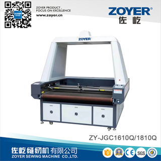 ZY-JGC1610Q/1810Q ZOYER Laser Double-heads Asynchronous Panorama Camera Positioning Laser Cutting Machine