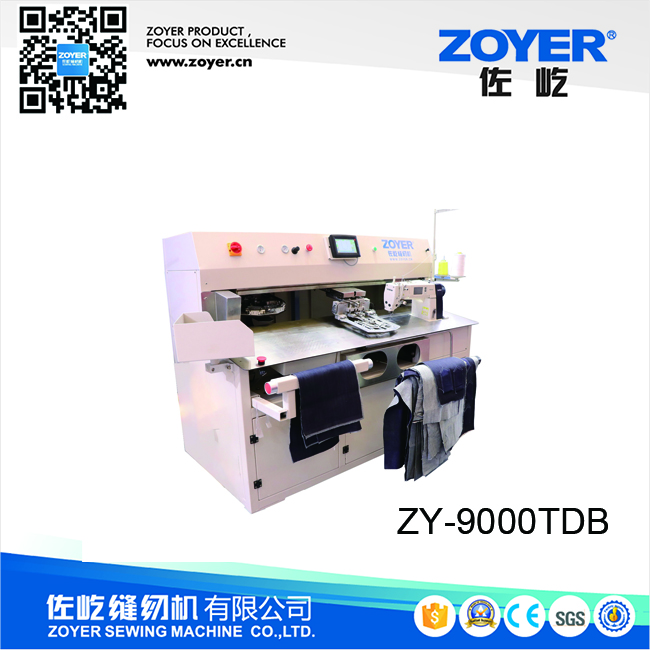 ZY9000TDB Automatic CNC Attaching Pocket Sewing Machine