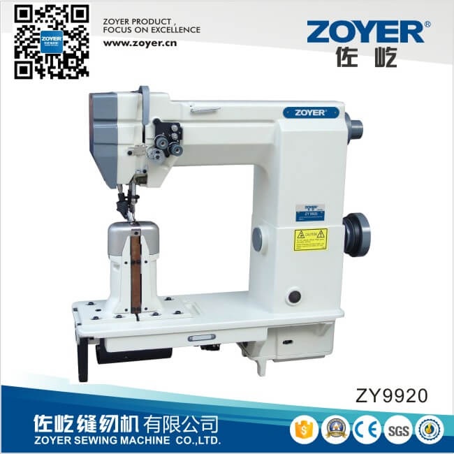 ZY9920 Double Needle Post Bed Lockstitch Industrial Sewing Machinery